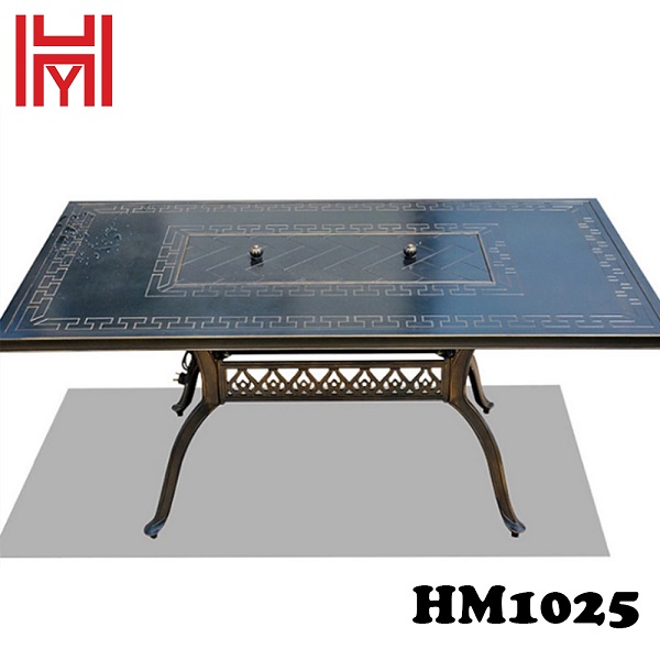 BÀN NƯỚNG ĐIỆN SÂN VƯỜN HM1025