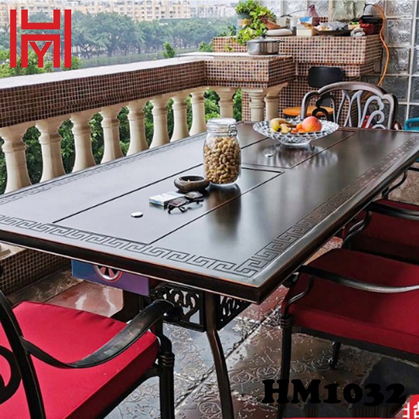 BÀN NƯỚNG KẾT HỢP ĐIỆN VÀ THAN HM1032