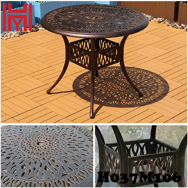 BÀN SÂN VƯỜN H037M106 ĐẠI KÍNH VIÊN