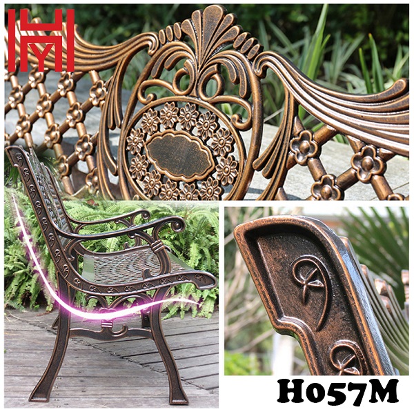 BĂNG GHẾ DÀI SÂN VƯỜN H057M